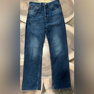 Rag & Bone women’s jeans straight leg, size 24, dimensions are a loose fit